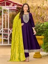 Neetu By Aanchi Vichitra Shimmer Kurti With Bottom Dupatta 